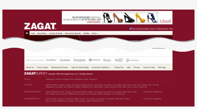 How Zagat Use Foursquare - Zagat Rated, transparent png