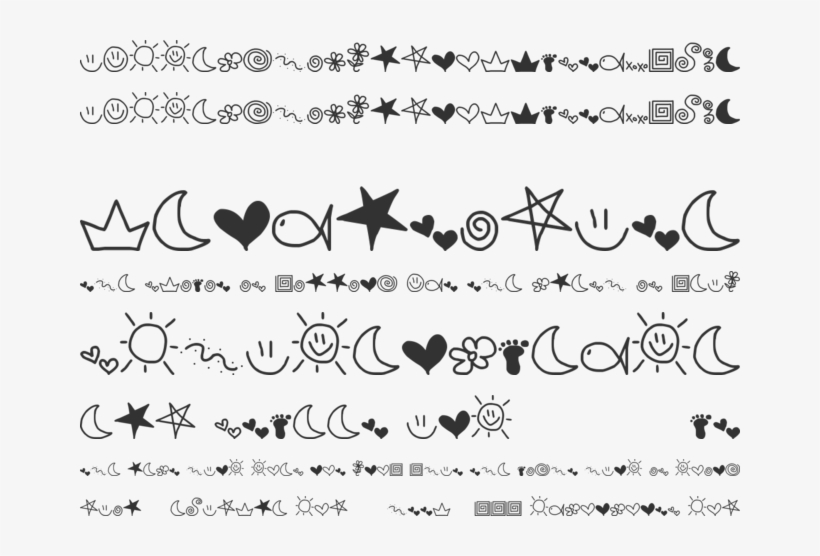 Mtf Doodle Font Preview - Calligraphy, transparent png