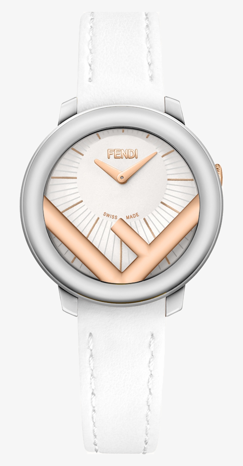 Fendi Logo Fow549a2yff0qa0 Run Away 28mm - Analog Watch, transparent png
