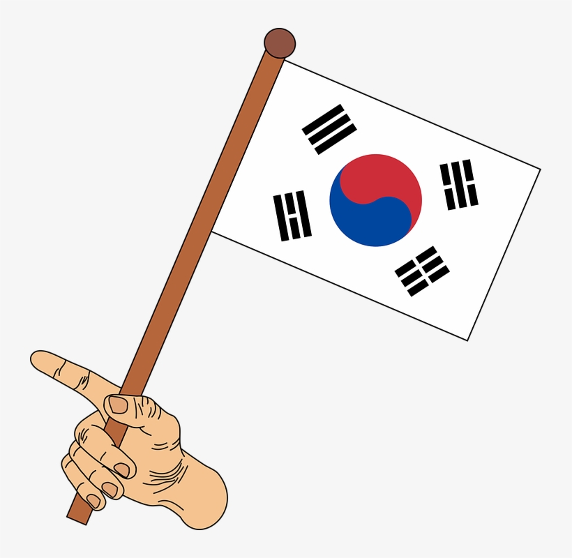 Korea Flag Png - Korean And Japanese Flag, transparent png