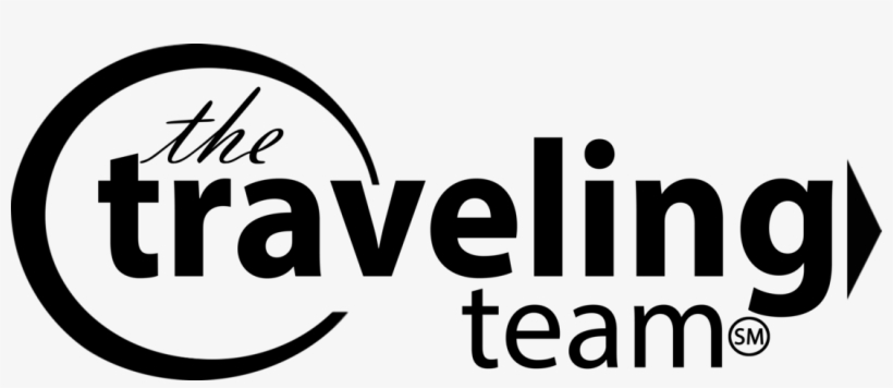 The Traveling Team The Traveling Team Logo - Black-and-white, transparent png