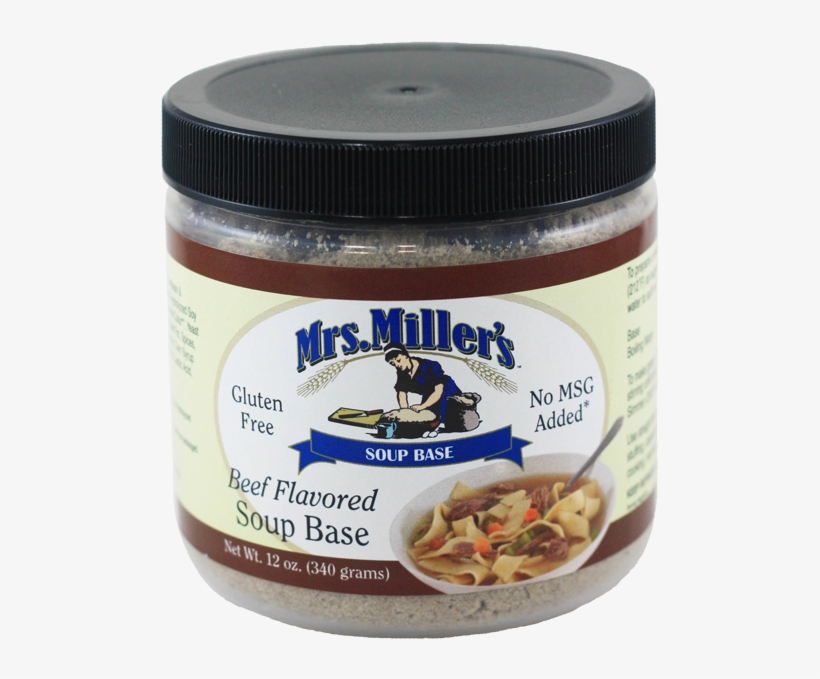 Beef Soup Base - Mrs. Miller's, transparent png