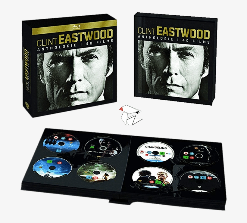 Coffret Anthologie Clint Eastwood En Blu-ray - Clint Eastwood Anthologie Blu Ray, transparent png