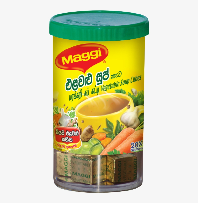 Maggi Vegetable Cubes - Maggi Vegetable Soup, transparent png