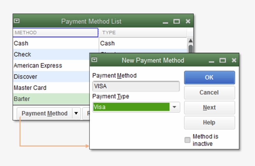 User-added Image - Quickbooks Payment Method, transparent png