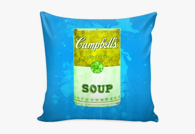 Campbell's Soup Can - Throw Pillow, transparent png