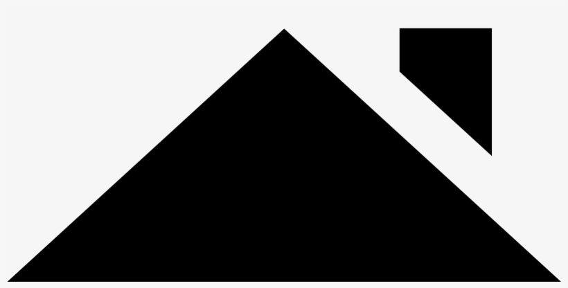 Its An Icon That Looks Just Like The Roof Of A House - Triangle, transparent png