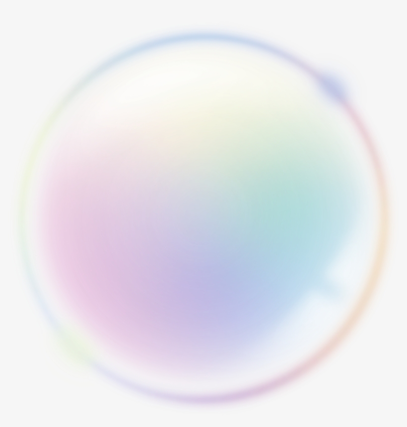 Rainbow Sticker - Circle, transparent png
