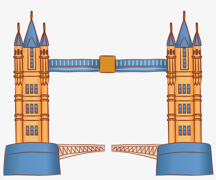 Sights London Bridge Travel Uk Png And Vector Image - Steeple, transparent png