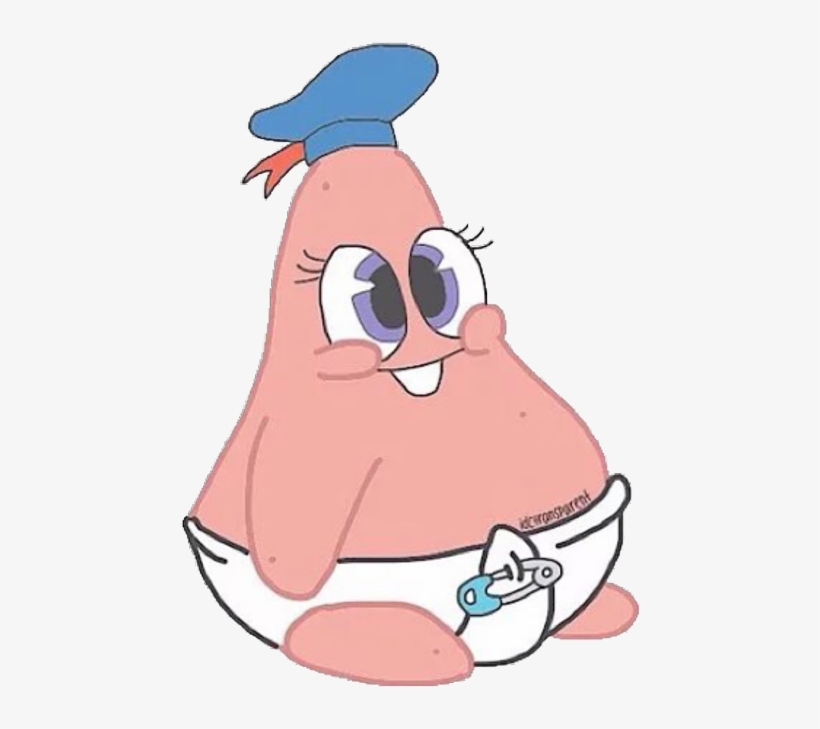 Kawaii Sticker - 動漫 派 大 星, transparent png