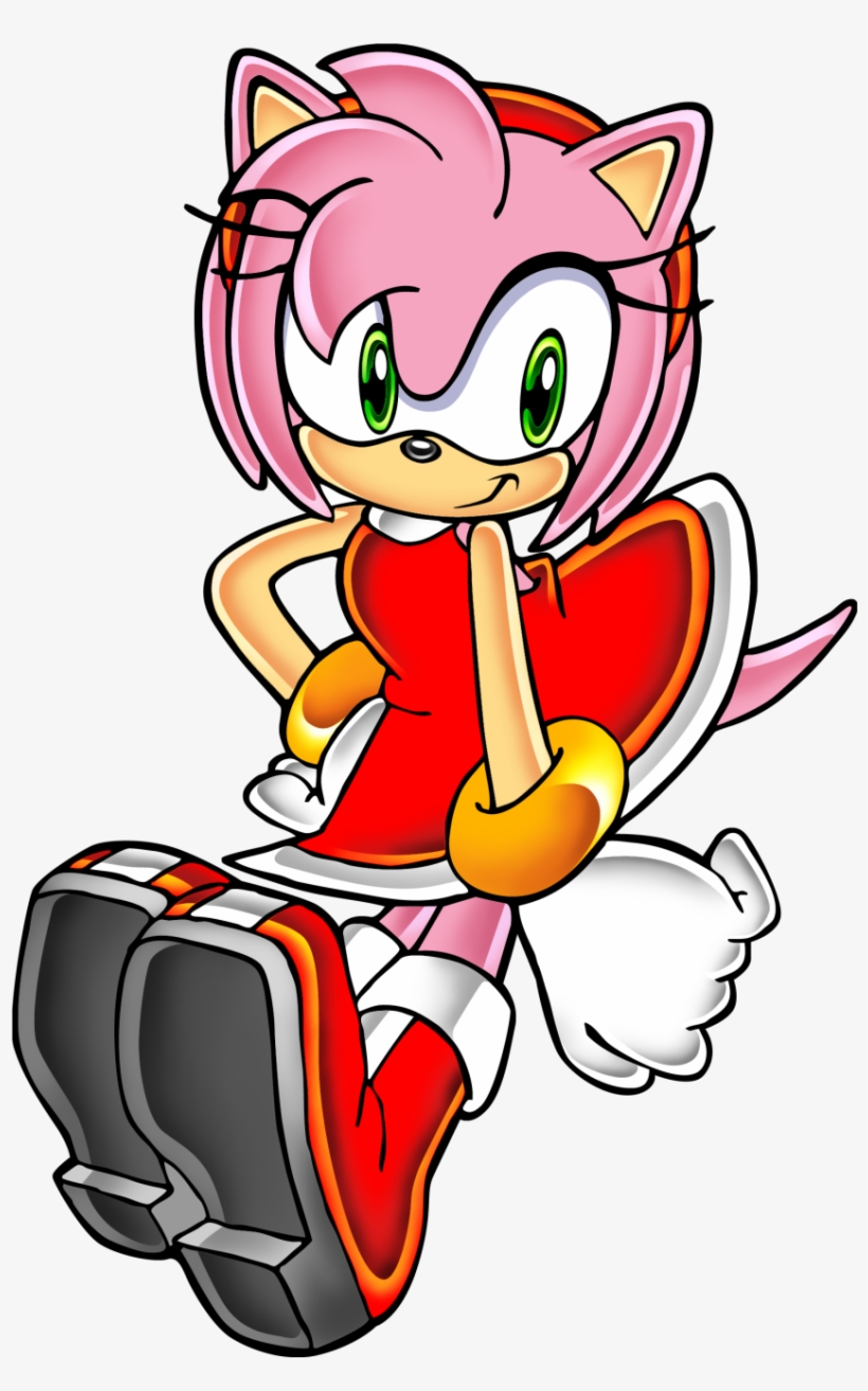 49-"is Shelike You" I Ask - Amy Rose Adventure, transparent png