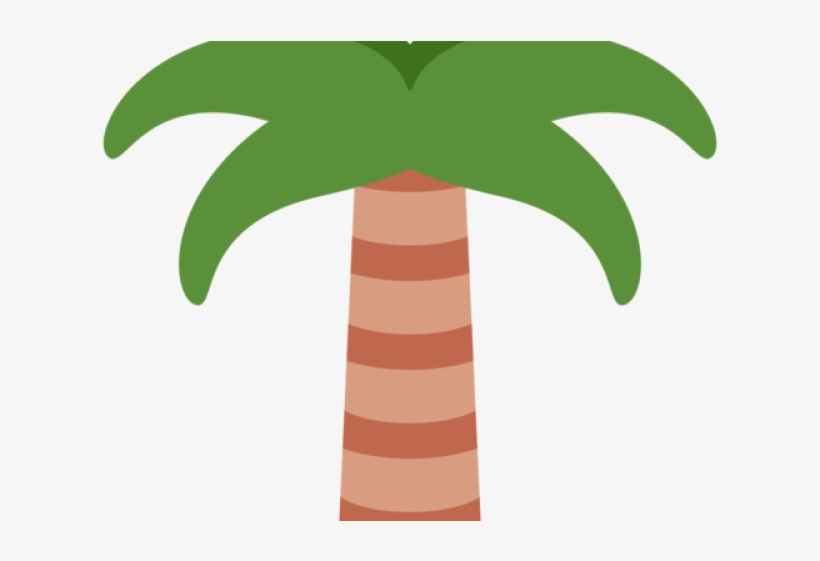 Palm Tree Clipart Emoji - Illustration, transparent png