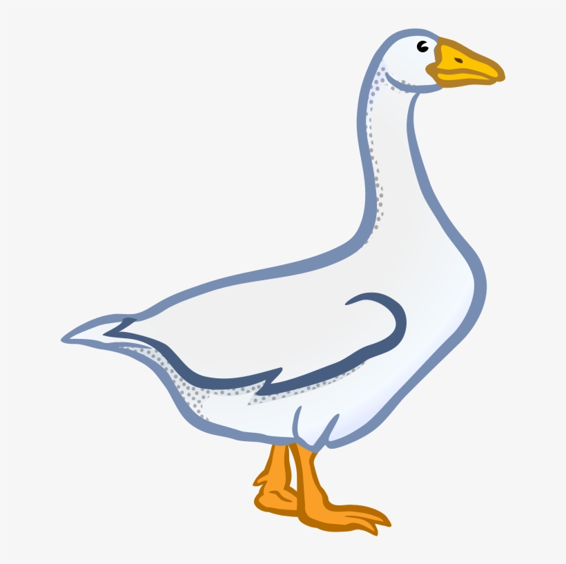 Medium Image - Clipart Goose, transparent png