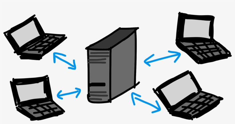 Then, We Have A Back-end Application, A Web Service, - Imagenes De Servidor En Informatica, transparent png