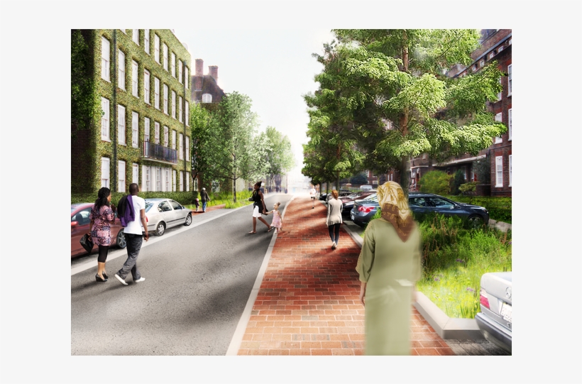 Sidewalk, transparent png