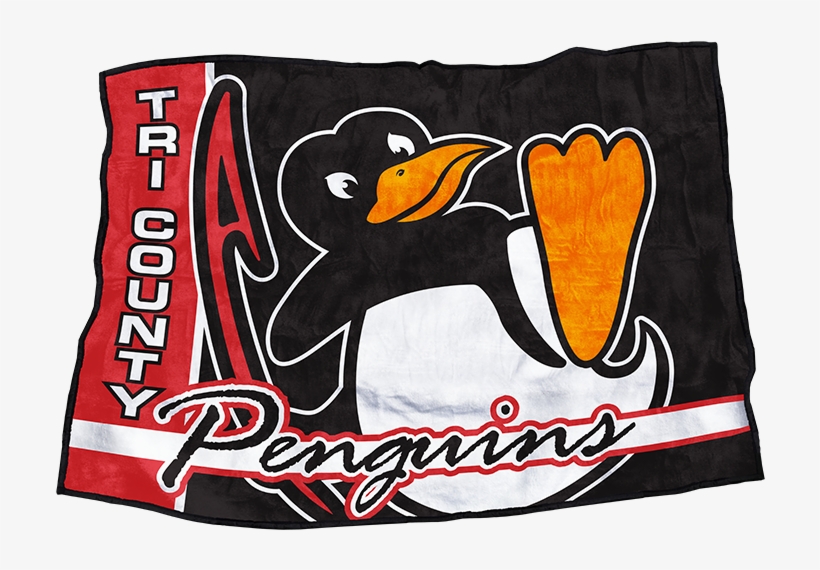 Tri-county Penguins - Towel, transparent png