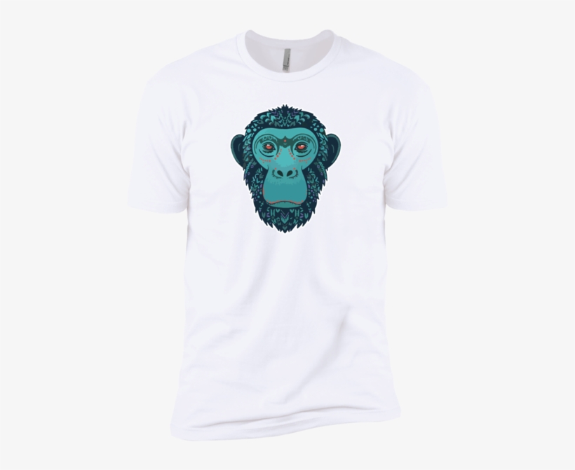 Blue Chimp - Monkey, transparent png