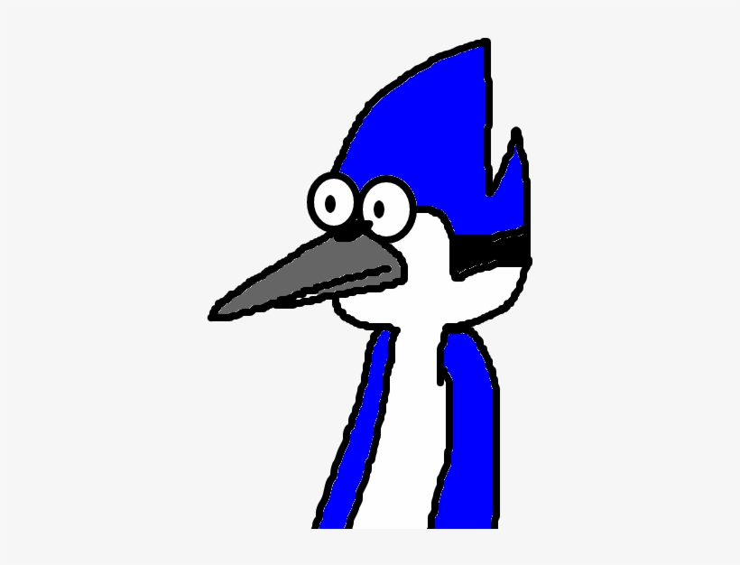 Mordecai - Cartoon, transparent png