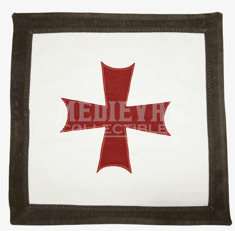 Templar Knight Cross Cushion By Marto - Placemat, transparent png