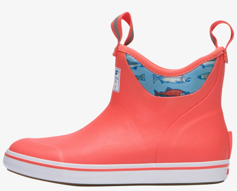 Fish Friends 6" Deck Boot - Leather, transparent png