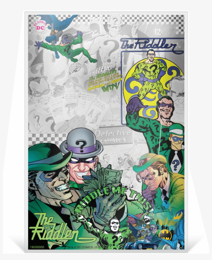 Silver Numis Batman Villains - Youth: Batman-call Of Duty, transparent png