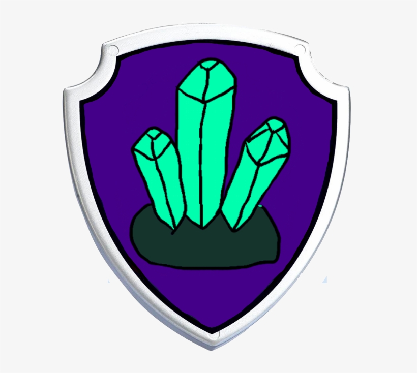 On The Other Side Of Her Badge She Has A Picture Of - Badge Pat Patrouille Chase, transparent png