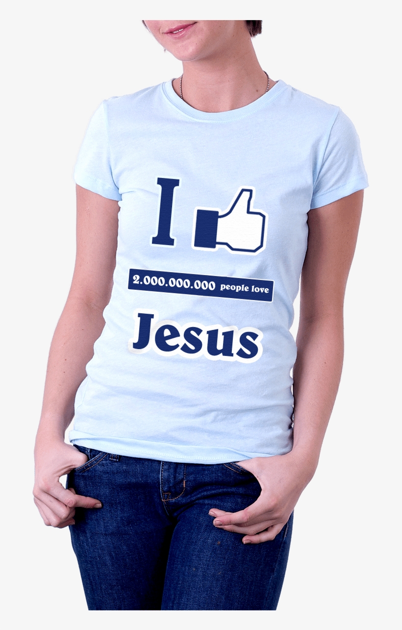 Facebook Jesus Love - Christian Facebook Shirt, transparent png
