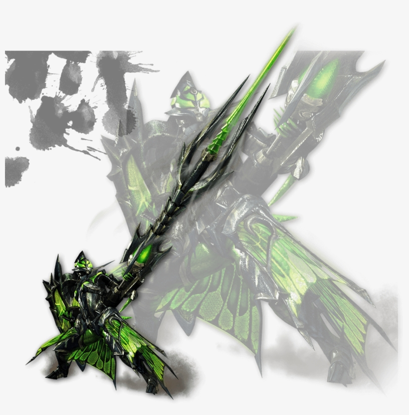 Mons H - Monster Hunter Xx Lance, transparent png