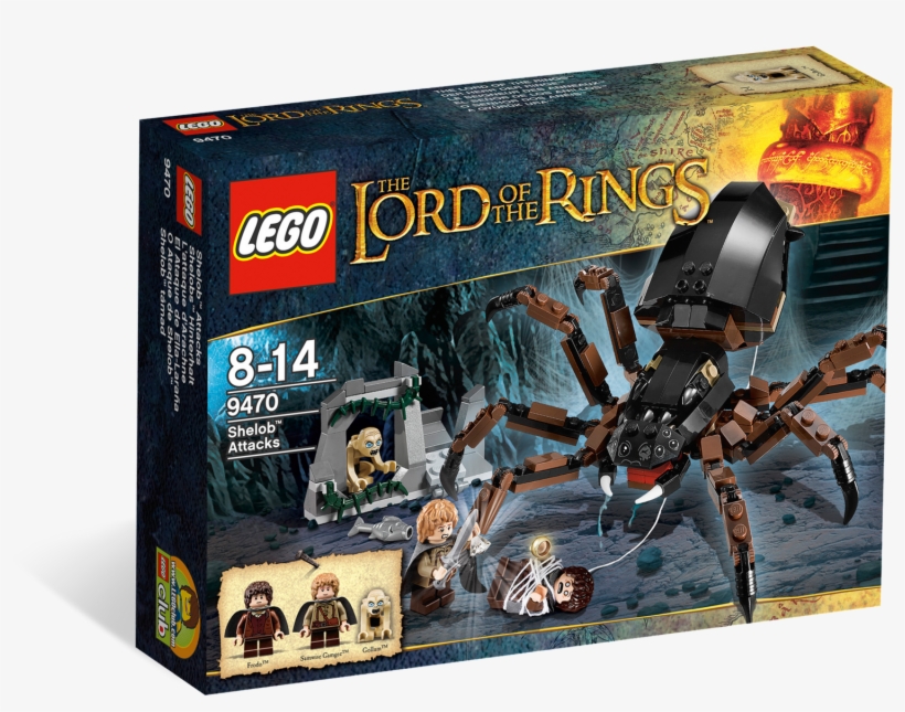 Lego Lord Of The Rings Shelob Attacks, transparent png