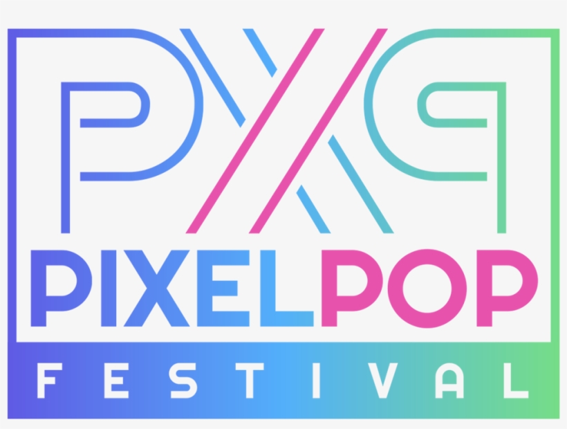 Logo Large Png - Pixelpop Festival, transparent png