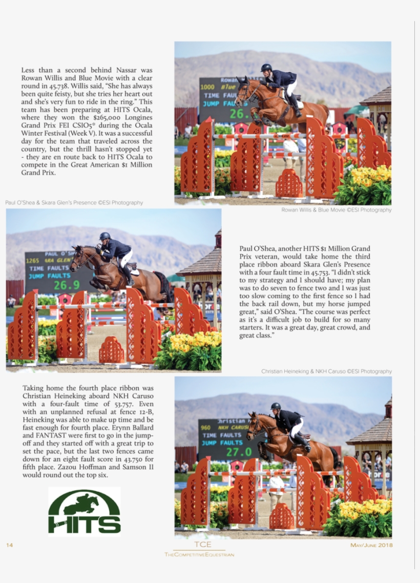 Less Than A Second Behind Nassar Was Rowan Willis And - Brochure, transparent png