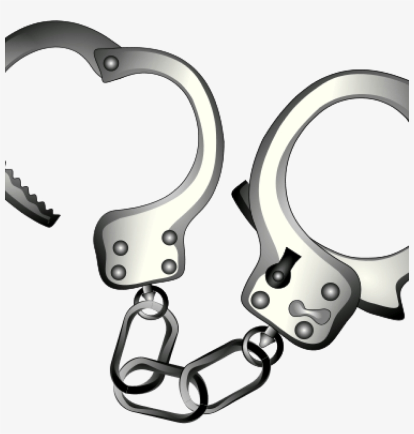 Handcuff Clipart Handcuffs Open Clipart Transparent - Police Officer Handcuffs Clipart, transparent png