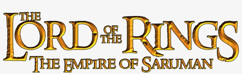 This Movie Is An Independent Movie Made By Fans For - Lord Of The Rings The Two Towers Logo, transparent png