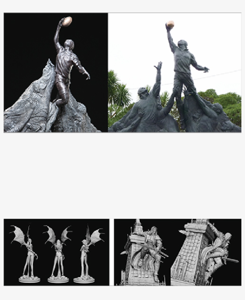 Zbrush For Digital 3-d Printing - Statue, transparent png