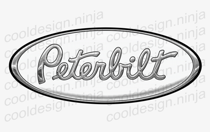 Yellow Peterbilt Logo, transparent png