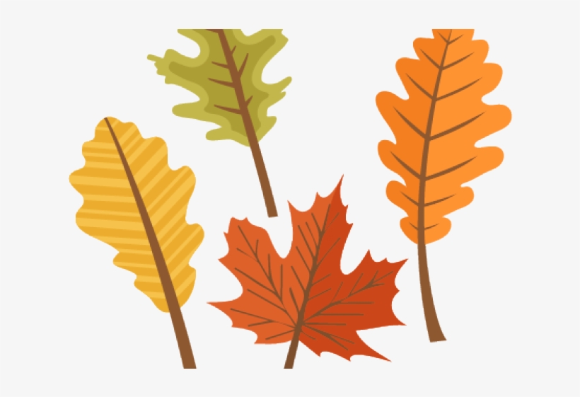 Autumn Clipart Cute Leaves, transparent png