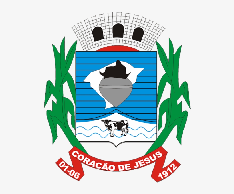 Brasão Coração De Jesus Mg - Santa Rita De Siguas, transparent png