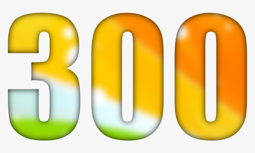 300 Png - Imagenes Del Numero 300, transparent png