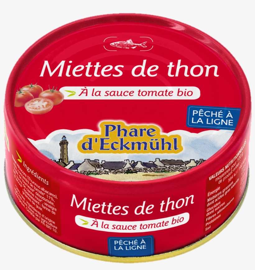 Miettes De Thon À La Tomate Bio - Phare D Eckmühl Thon, transparent png