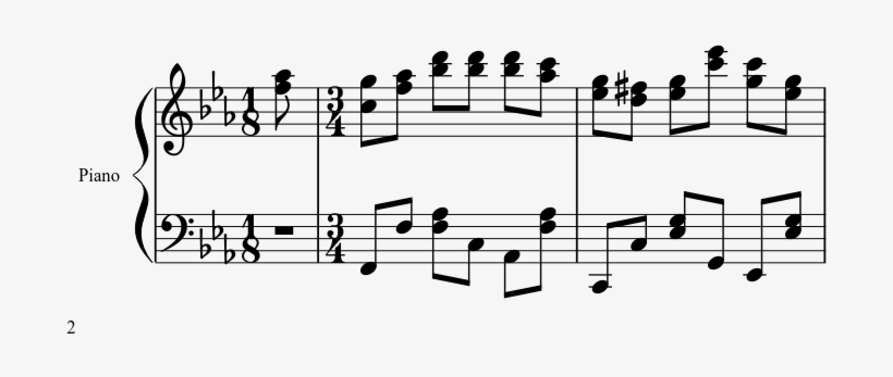 Aguacate Sheet Music 2 Of 47 Pages - Sheet Music, transparent png