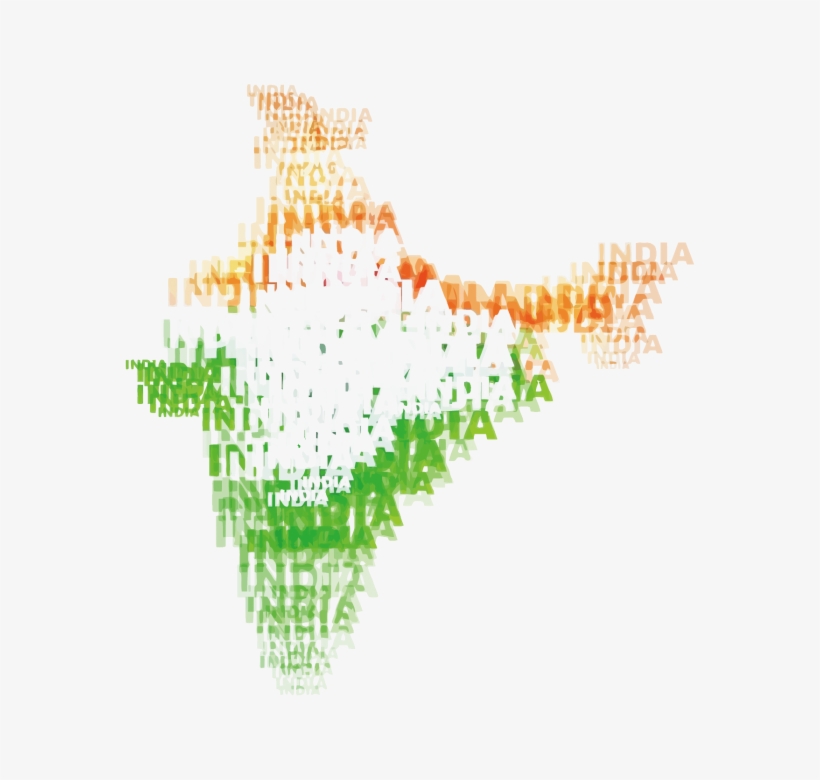 India Map Png Pic - Happy Independence Day India Png, transparent png