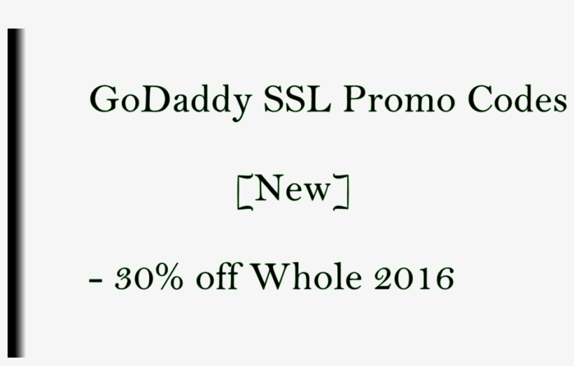 Godaddy Ssl Promo Codes [new] 30% Off Whole - Miss Suomi, transparent png