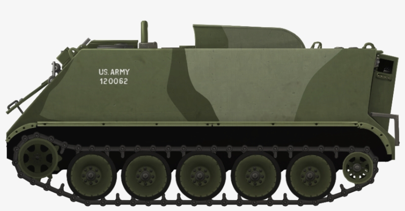 Armored Personnel Carrier M113a1/2e 'hotrod' - M 113 3d, transparent png