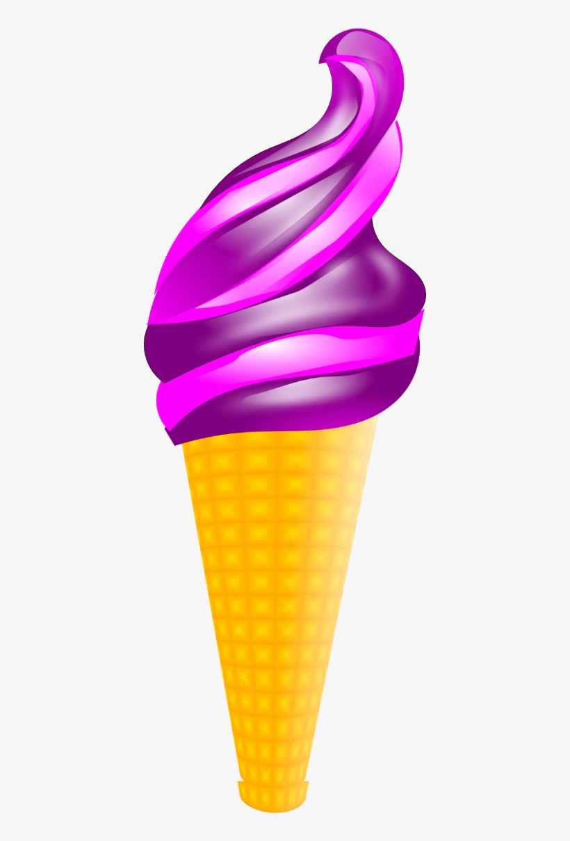 Purple Hearts Clipart Free Download Best Purple Hearts - Animated Images Of Ice Cream, transparent png