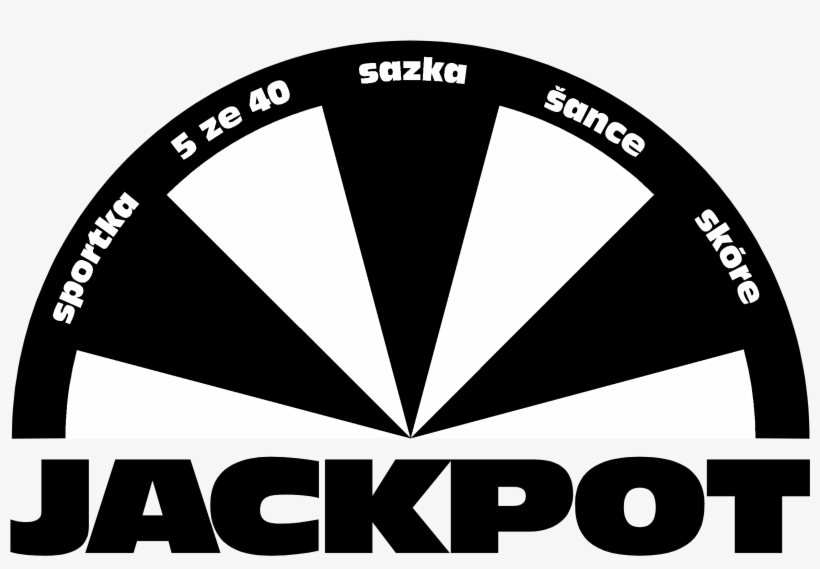 Jackpot Logo Black And White - Jackpot, transparent png