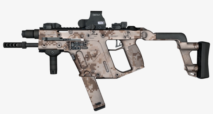 Camo6 - Vector Gun Png, transparent png