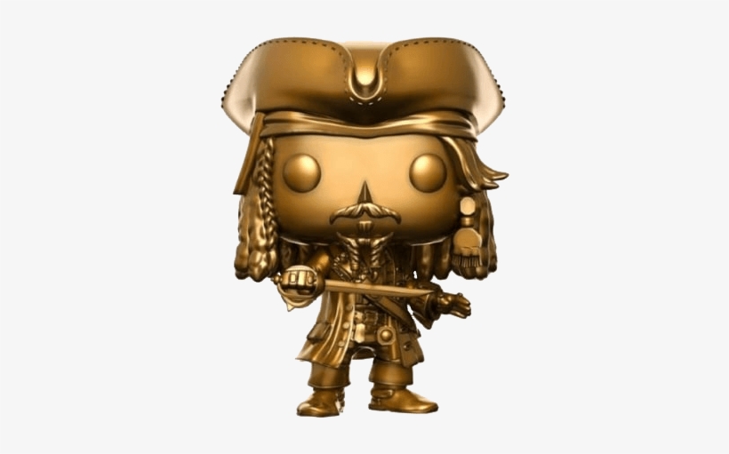 Funko Pop Pirates Of The Caribbean Jack Sparrow (273) - Funko Pop Jack Sparrow Gold, transparent png