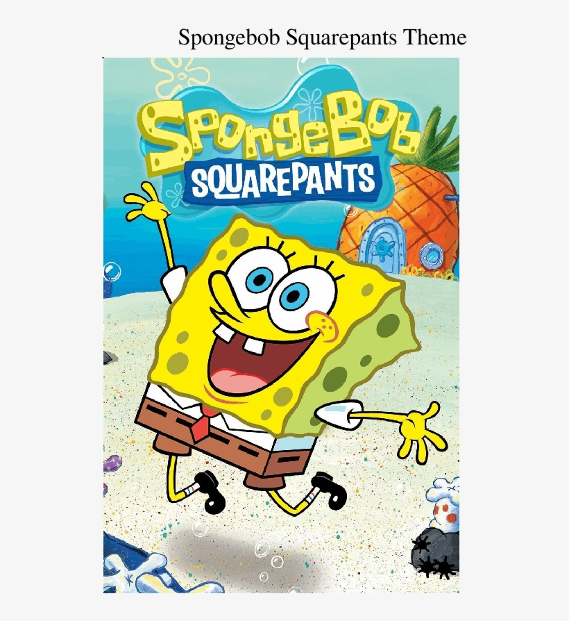 Spongebob Squarepants Theme Sheet Music For Piccolo, - Spongebob Squarepants Poster, transparent png