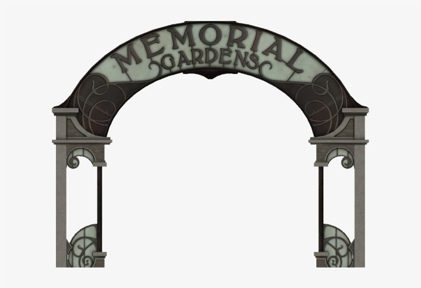 Cenetery Clipart Cemetery Gates - Clip Art, transparent png