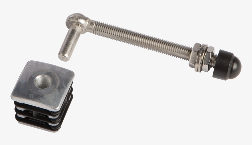 Hinge Set With Aluminium Plugs For Garden Gates - Charnière Portillon, transparent png